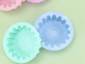 Molde silicona mini tarta margarita